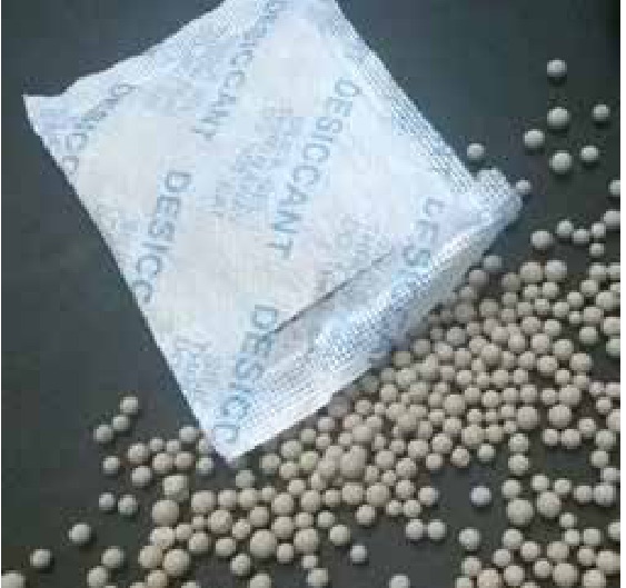 Clay desiccant