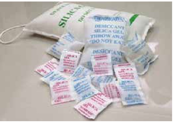 Silica gel packs
